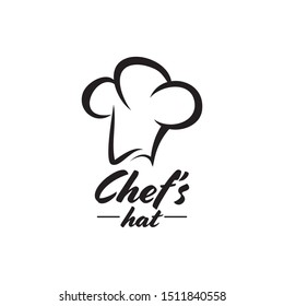 Chef hat graphic design template vector isolated