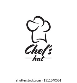 Chef hat graphic design template vector isolated