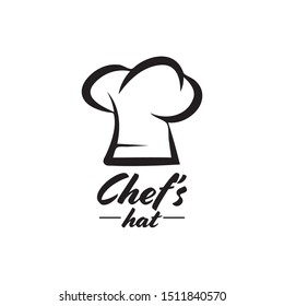 Chef hat graphic design template vector isolated