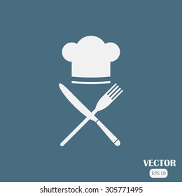 chef hat Icon. 