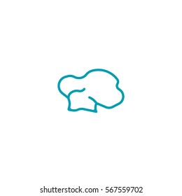 Chef hat, icon