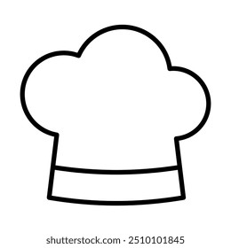 Chef Hat icon. Cook hat vector Illustrator.