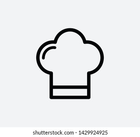Chef hat icon ,cooking icon symbol illustration