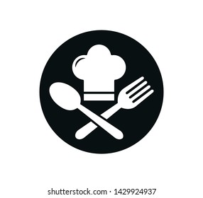 Chef hat icon ,cooking icon symbol illustration