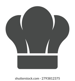 Chef hat icon for culinary and cooking vector design with chef uniform culinary arts food preparation cook hat sign kitchen gear work