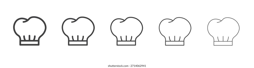 Chef hat icon design, logo, app, UI. Vector illustration, EPS