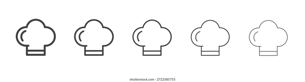 Chef hat icon design, logo, app, UI. Vector illustration, EPS