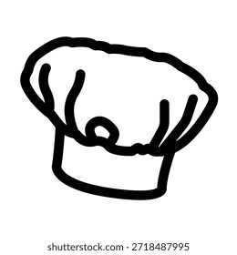 chef hat icon design template illustration