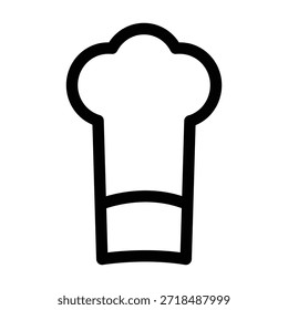 chef hat icon design template illustration