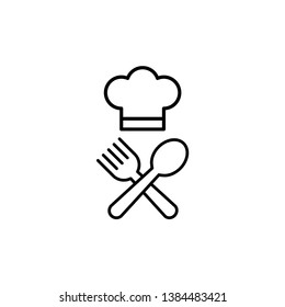 Chef Hat Icon Design Trendy