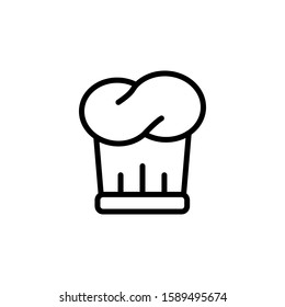 Chef hat icon design. vector illustration