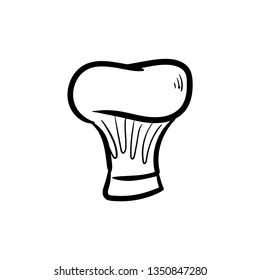 Chef hat Icon doodle vector