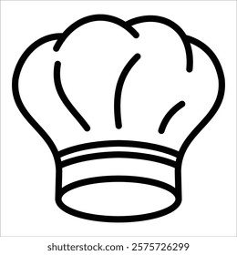 Chef Hat Icon Element For Design