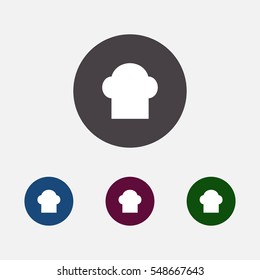 chef hat icon illustration vector, can be used for mobile and web design