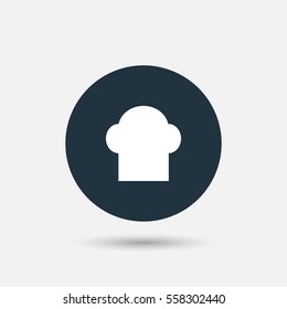 chef hat icon illustration vector, can be used for mobile and web design.