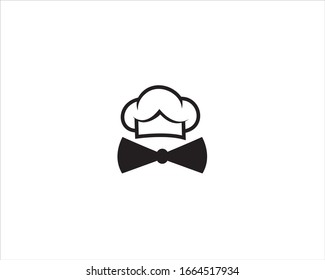 chef hat icon logo design