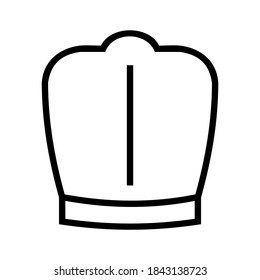 chef hat icon or logo isolated sign symbol vector illustration - high quality black style vector icons
