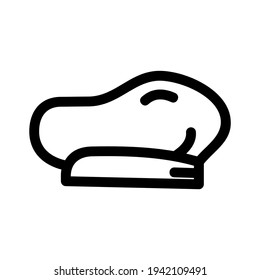 chef hat icon or logo isolated sign symbol vector illustration - high quality black style vector icons
