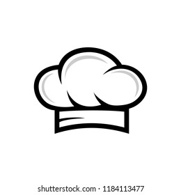 Chef hat icon logo template