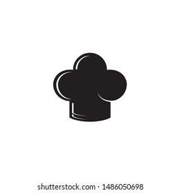 Chef hat icon, outline and solid vector sign, linear pictogram isolated on white, logo illustration