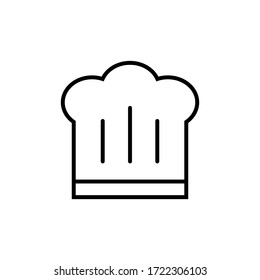 Küchenchef hat Symbol Umriss Stil für Ihr Web-Design, Logo, UI.  Illustration