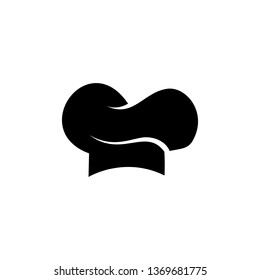 chef hat icon, restaurant logo design concept