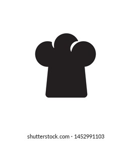 chef hat icon simple design