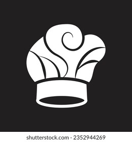 icono de sombrero de chef arte de diseño simple eps 10