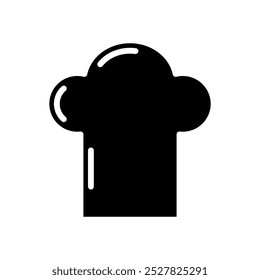 Chef hat icon. Simple illustration of chef hat vector icon for web