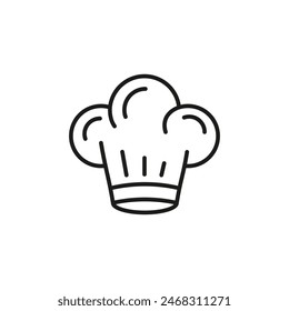 Chef hat icon. Simple chef hat icon for social media, app, and web design. Vector illustration