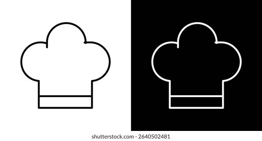 Chef hat icon symbol concept for graphic design, Website, UI. EPS