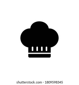 Chef hat icon, Chef hat symbol flat design vector