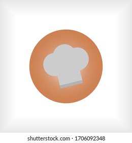 Chef Hat Icon. Universal Interface Element, Sign and Symbol - Vector.