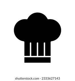 Chef hat icon vector. Cook illustration sign. kitchen symbol.