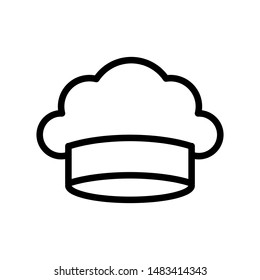Chef hat icon vector design template