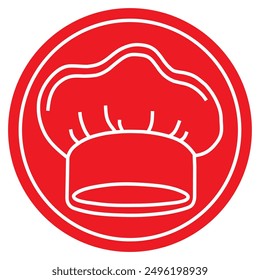chef hat icon vector design