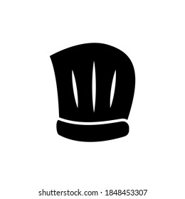 chef hat icon vector glyph style design