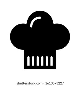 Chef hat icon. vector illustration. editable icon