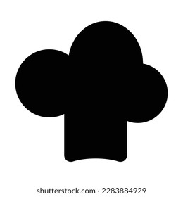 chef hat icon, chef vector, hat illustration
