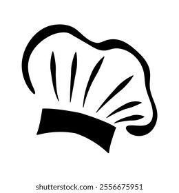 Chef hat icon. Vector illustration isolated on white background
