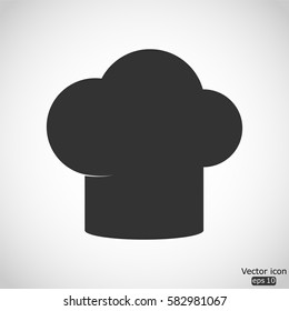Chef hat icon - vector  illustration