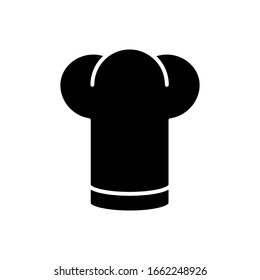 Símbolo vectorial del icono del sombrero del chef y diseño moderno