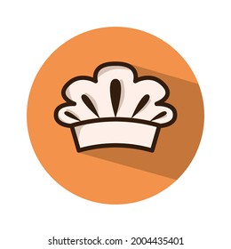 Chef Hat Icon Vector Sign And Symbols On Trendy Design.