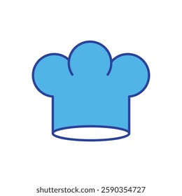 Chef Hat icon vector stock illustration