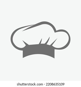 Chef Hat Icon Vector Template For Web, Computer And Mobile App