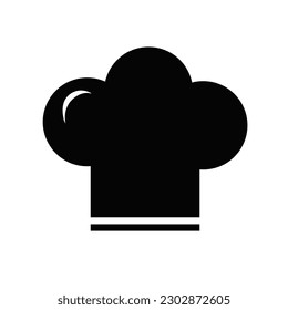chef hat icon vector for web, computer and mobile app. Cuisine symbol, logo illustration.