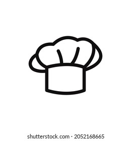 Chef Hat Icon.Hand drawn chef and cook hat.