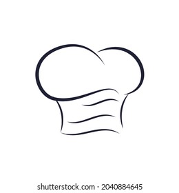 Símbolo del símbolo del Sombrero de Chef elementos vectoriales para web infográfica