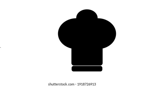 Chef hat icon,vector illustration. Flat design style. vector chef hat icon illustration isolated on White background, chef hat icon Eps10. chef hat icons graphic design vector symbols