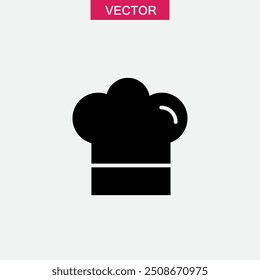 Chef hat icon,vector illustration. vector chef hat icon trendy style illustration for web and app..eps